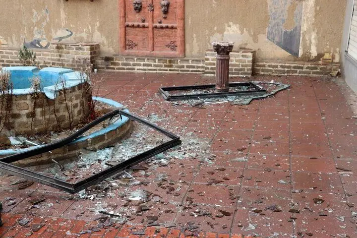 تصاویر؛ آسیب دیدن آثار تاریخی استان البرز در پی حمله آمریکا و اسرائیل