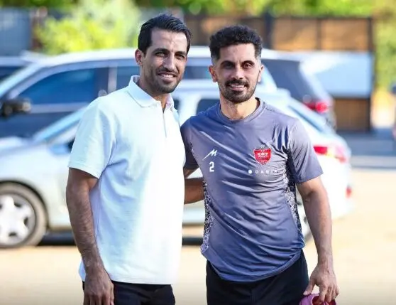 تصاویر؛ بازگشت وحید امیری به پرسپولیس