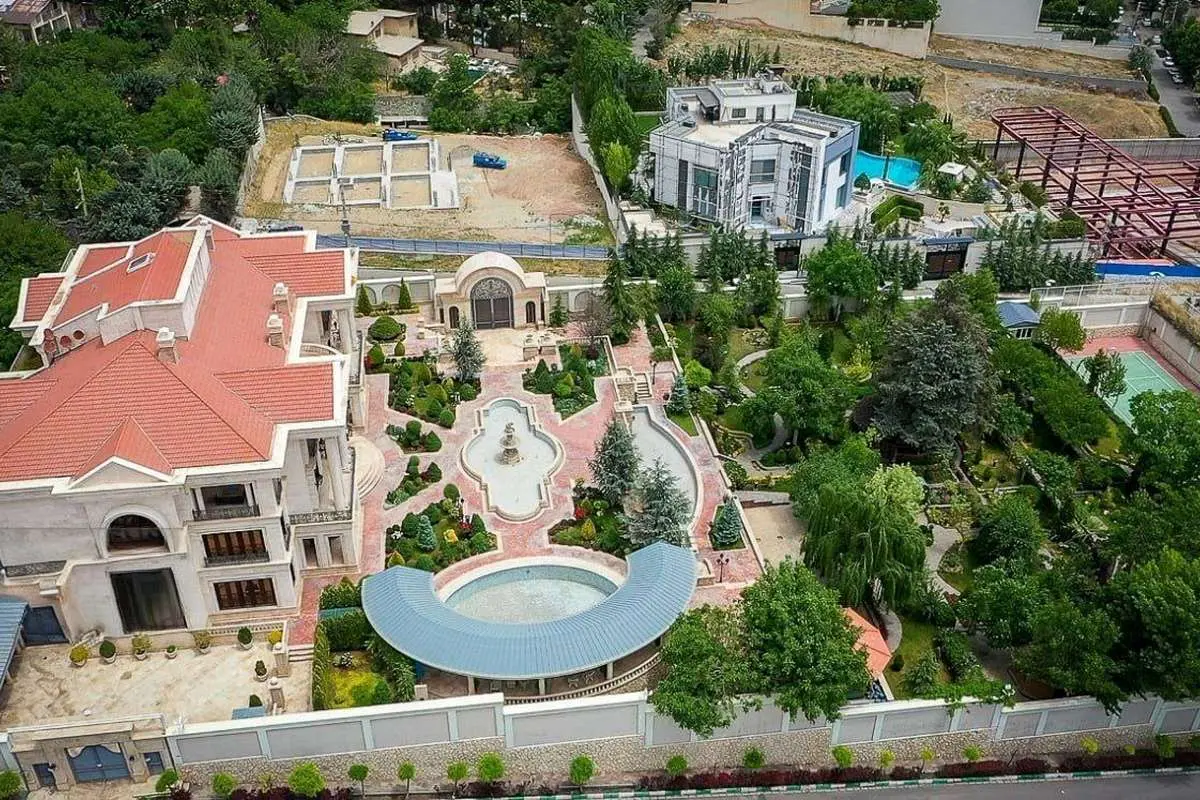 تحویل ویلای ۸ هزار متری متهم ردیف اول چای دبش به بانک ملت