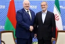 درخواست پزشکیان از رئیس‌جمهور بلاروس درباره تحریم‌های آمریکا و اروپا
