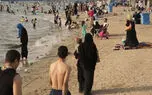 نجات یک کودک از غرق‌ شدن در ساحل شلوغ جده