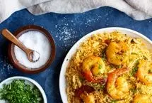 طرز تهیه میگو پلو بوشهری