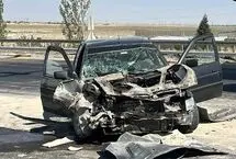 خارج شدن لاستیک خودرو، تصادفی مرگبار رقم زد