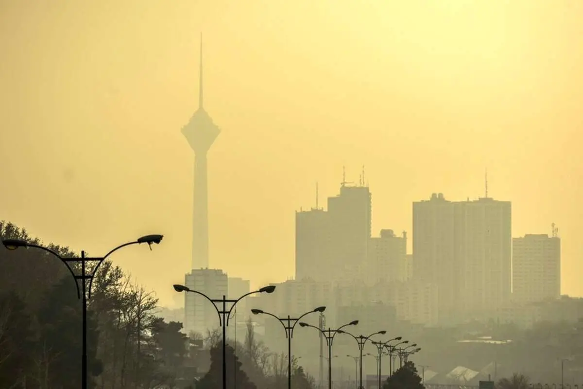 شاخص آلودگی هوای تهران امروز ۲۶ مهر