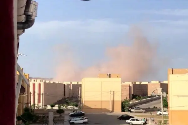 صدای انفجار در مناطقی از پرند شنیده شد