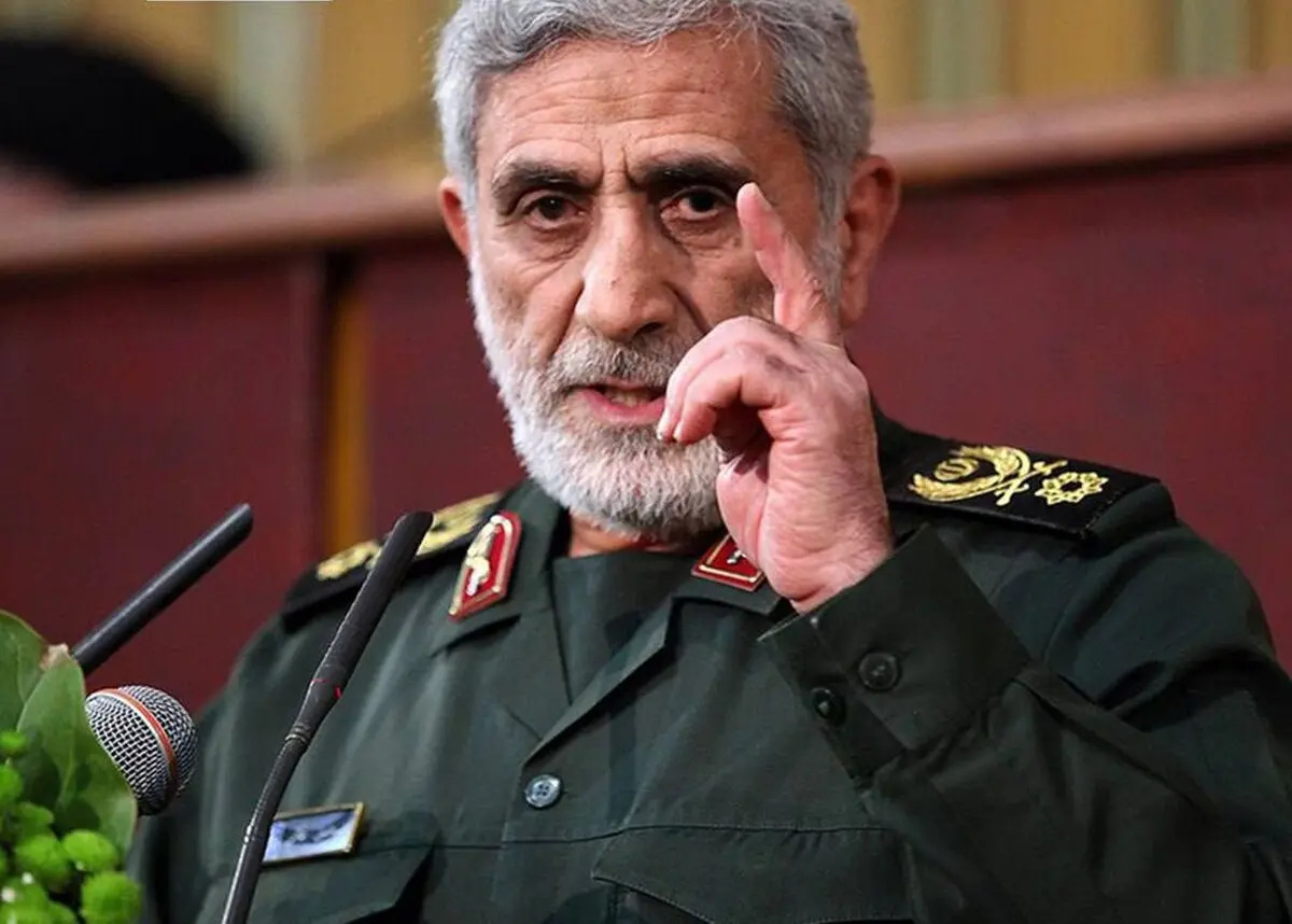 سردار قاآنی: مجازات سخت در انتظار عاملین وحشی‌گری در لبنان است
