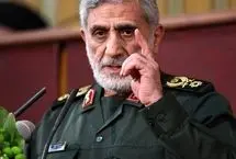 سردار قاآنی: مجازات سخت در انتظار عاملین وحشی‌گری در لبنان است