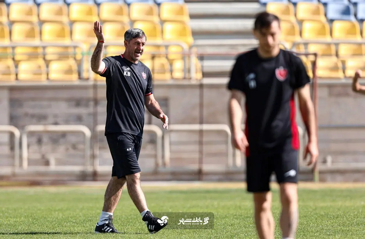 استارت ماموریت ویژه باقری برای بازی حساس با تراکتور