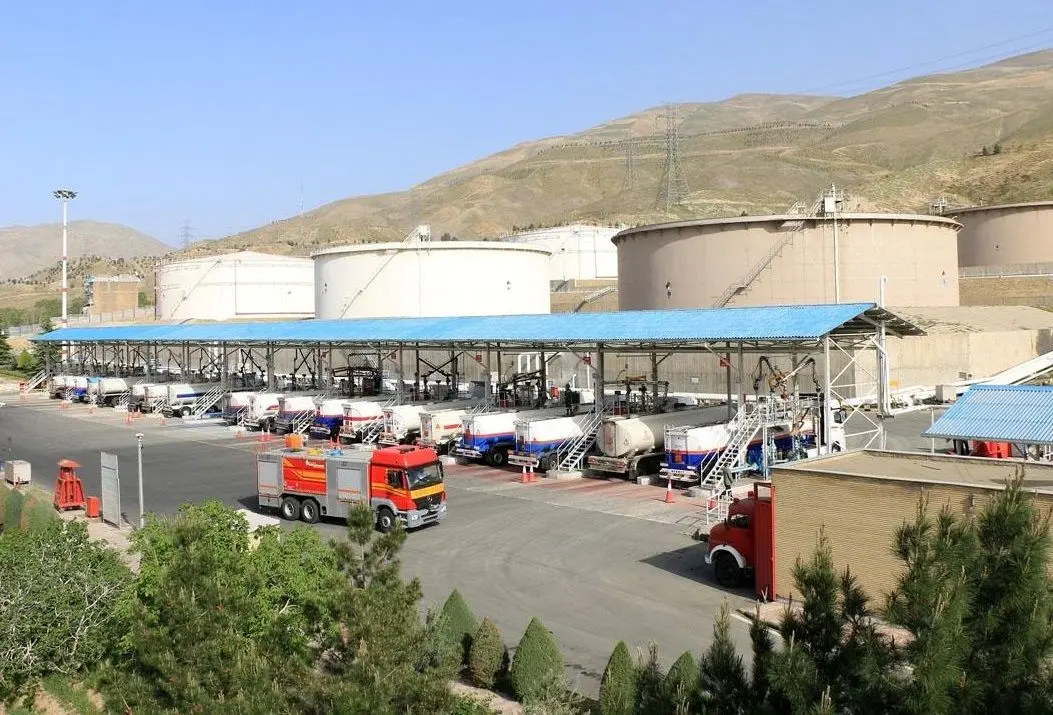 انتشار احتمالی دود از انبار نفت شهران 