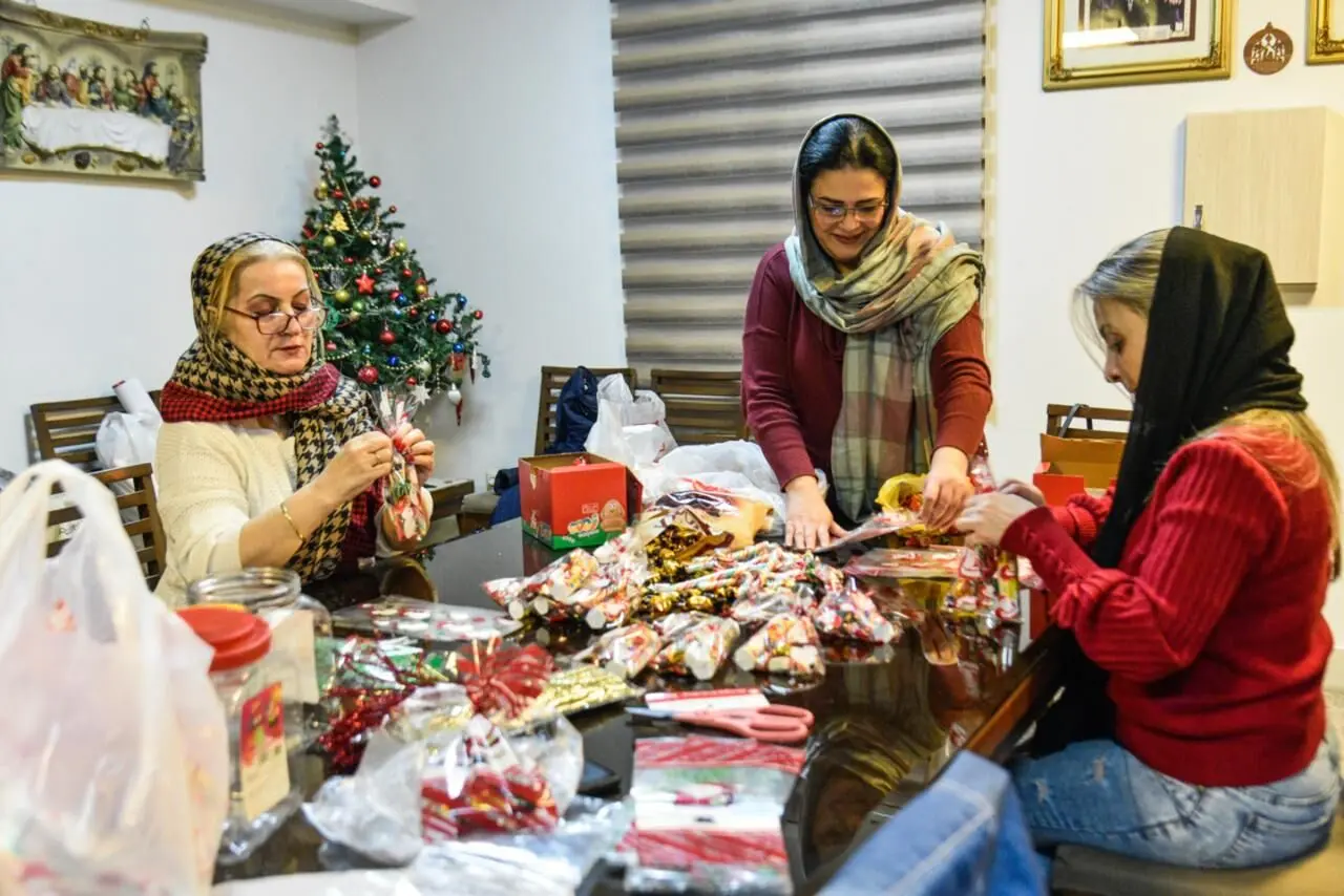 تصاویر؛ استقبال ارامنه ایران از سال ۲۰۲۶ میلادی
