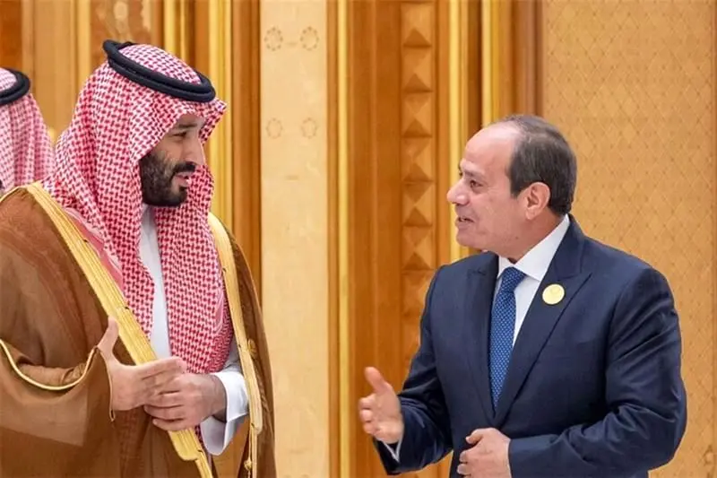 تأکید بن‌سلمان و السیسی بر مخالفت با اشغال مجدد غزه
