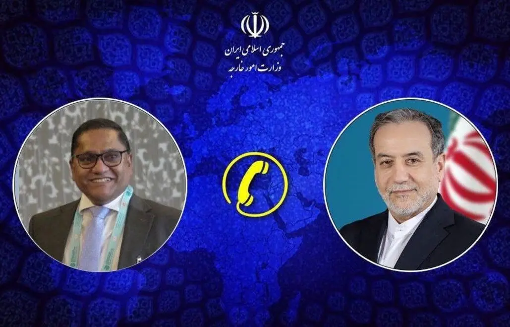 گفتگوی عراقچی و وزیر امور خارجه سریلانکا درباره ناوشکن دنا
