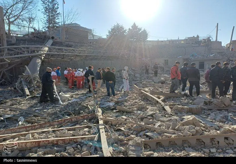 حمله موشکی اسرائیل به مناطق مسکونی سنندج‌3