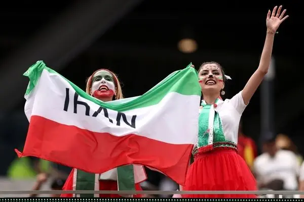 تصاویر؛ هواداران تیم ملی ایران در دیدار مقابل بلژیک