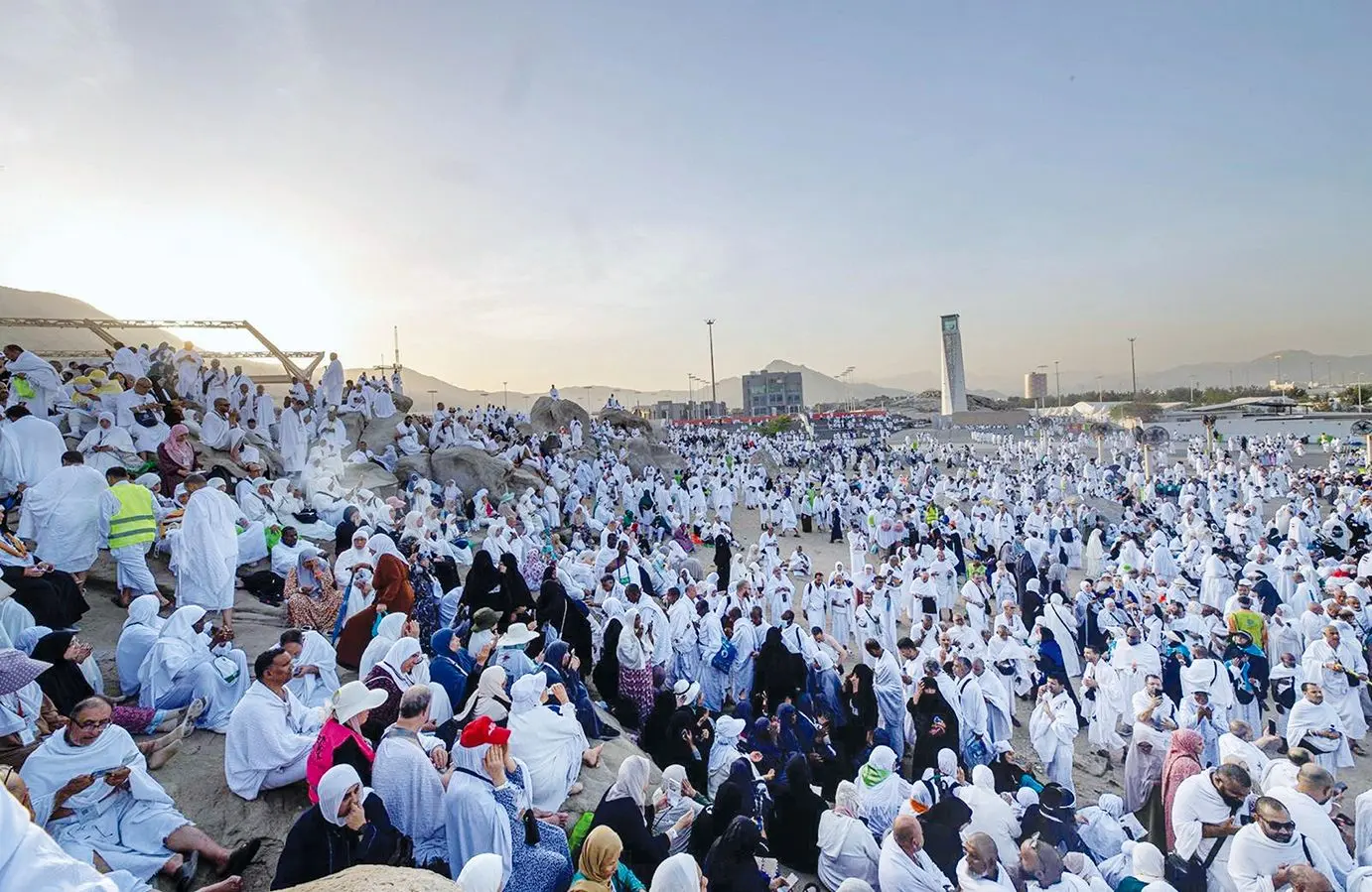 اجتماع میلیونی مسلمانان در عرفات