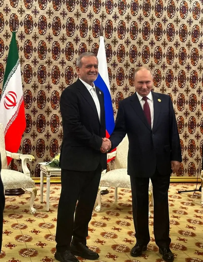 پزشکیان و پوتین