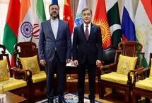 رایزنی غریب‌آبادی با دبیرکل سازمان شانگهای