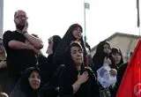 ویدئو؛ تعدادی از دختران حاضر در مراسم وداع با رهبر شهید