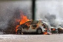 حمله اسرائیل به یک خودرو در غزه