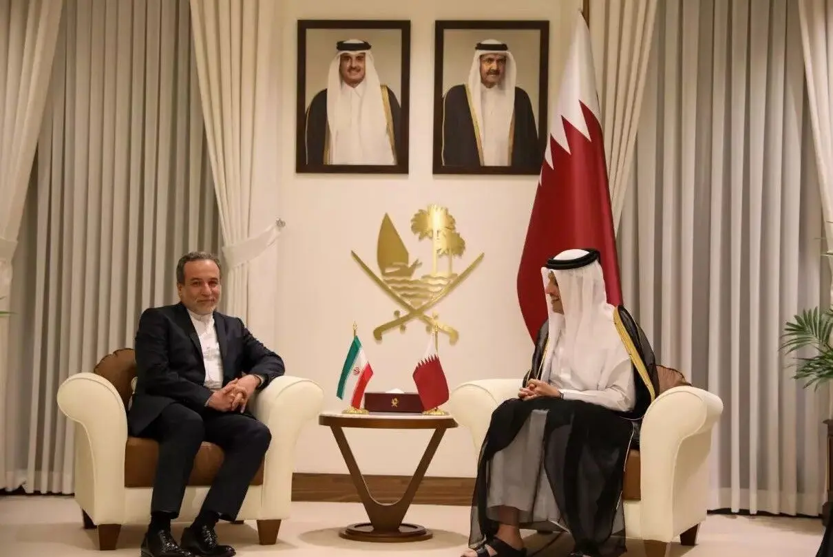 دیدار وزیر خارجه با نخست‌وزیر قطر