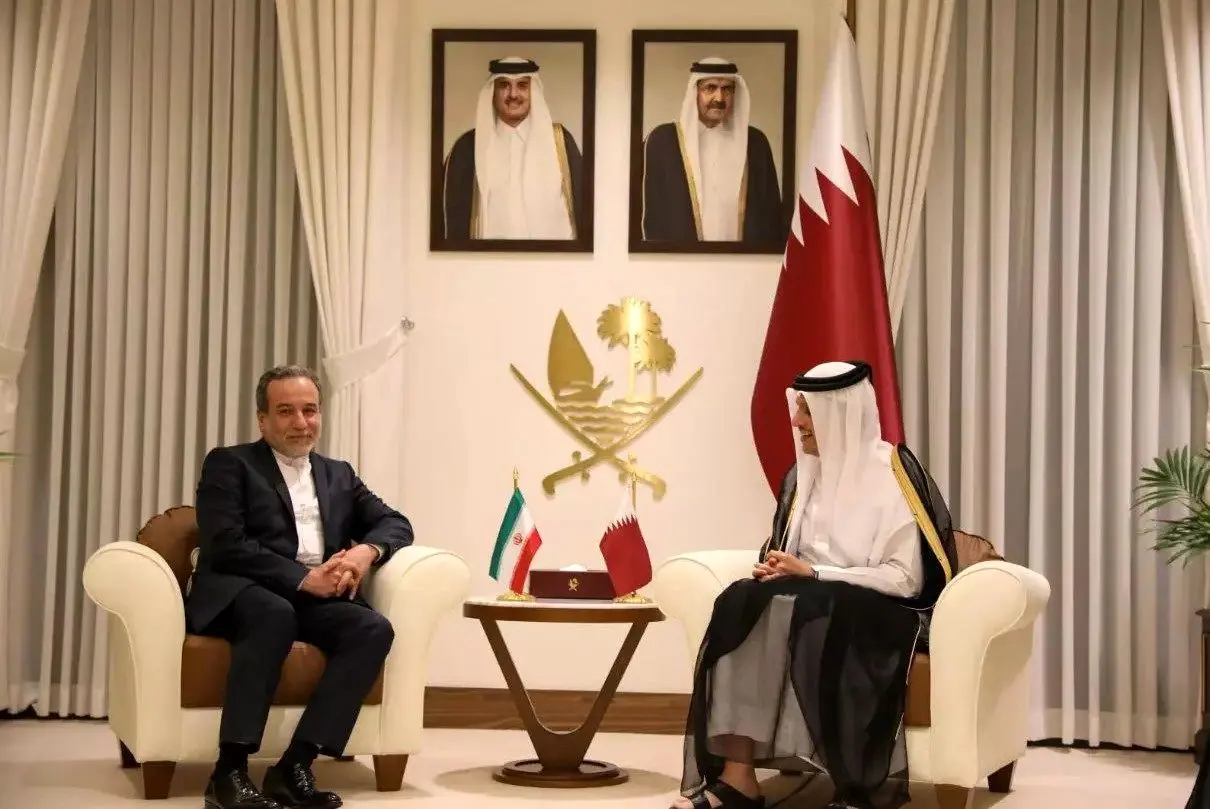 دیدار وزیر خارجه با نخست‌وزیر قطر