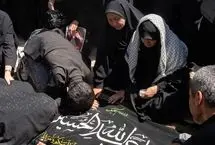 تصاویر؛ مراسم تشییع پیکر دو بسیجی در مشهد
