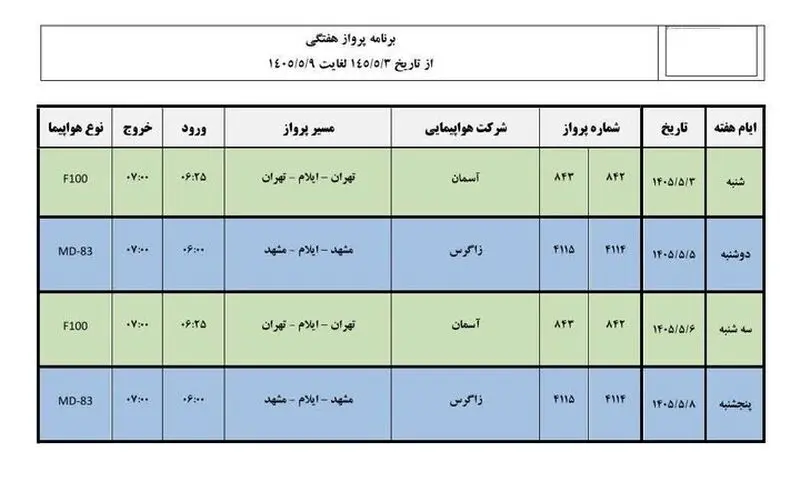 فرودگاه شهدای ایلام