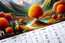 تقویم مهر 1404 با تمام مناسبت‌ها و تعطیلات