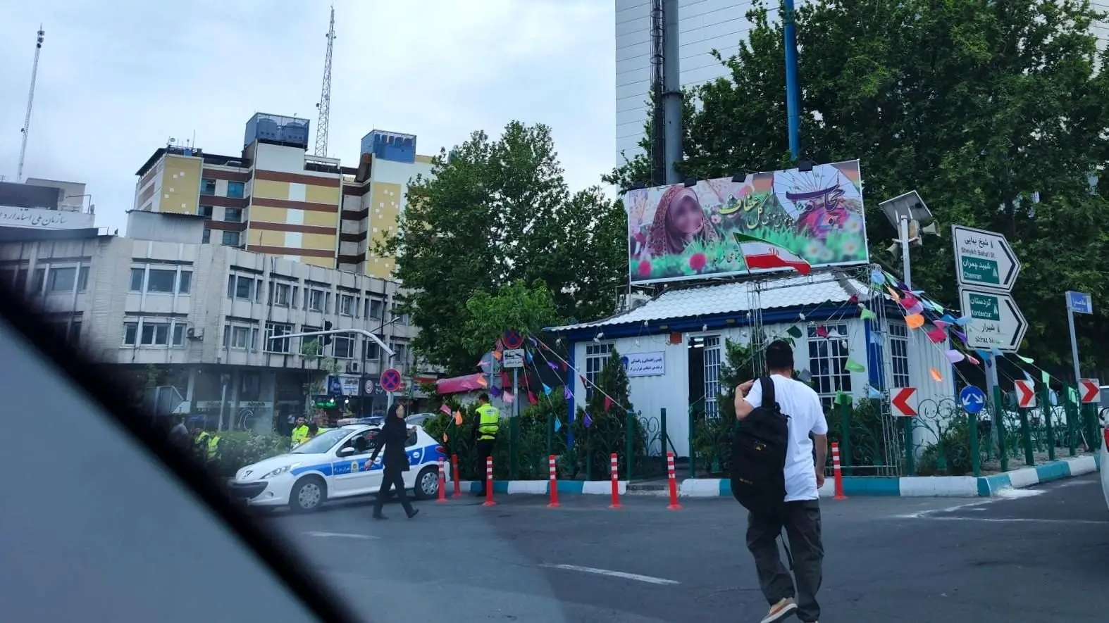 پنج پرده از تصادف آقازاده مجلسی در ونک