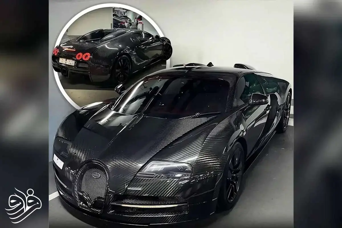 سیاه‌ترین ویرون تاریخ؛ بوگاتی در لباس فیبر کربن
