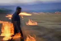 آتش در خرمن کشاورزان بدخشان