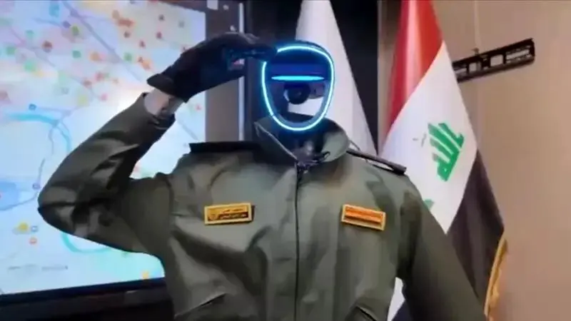 «سروان حسن»؛ ربات عراقی که به تامین امنیت انتخابات کمک کرد