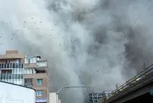 تصاویر؛ حملات هوایی امروز به تهران