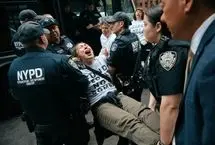بازداشت ده‌ها معترض ضدجنگ در نیویورک
