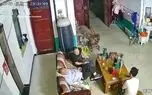 ببینید؛ لحظه انفجار مخزن فشار آب در خانه