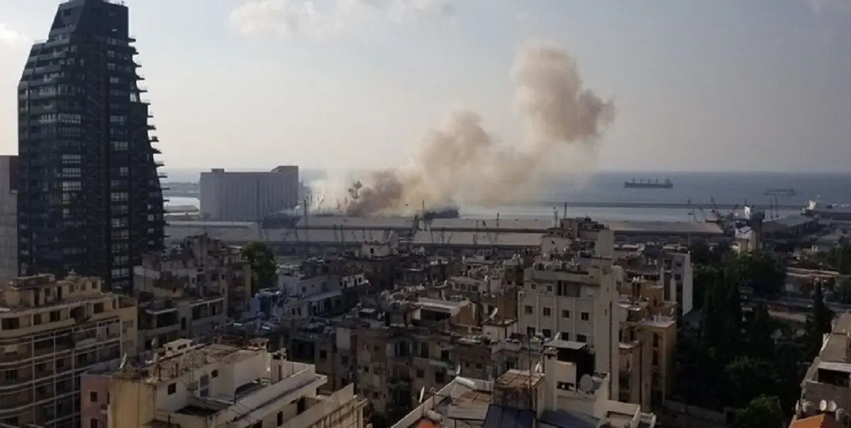  انفجار بزرگ در الخیام لبنان