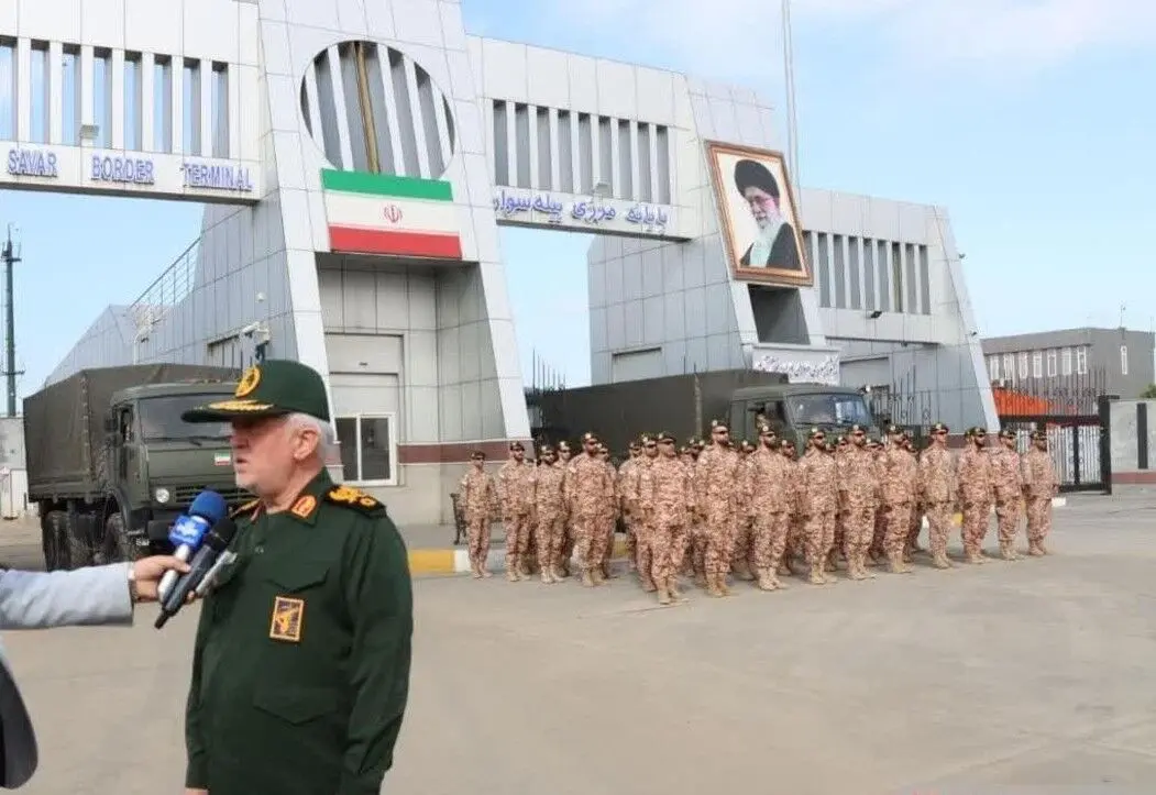 برگزاری رزمایش مشترک سپاه پاسداران و ارتش آذربایجان در قره‌باغ

