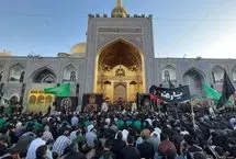 سال ۱۳۰۹؛ مراسم عزاداری عاشورا در حرم امام رضا