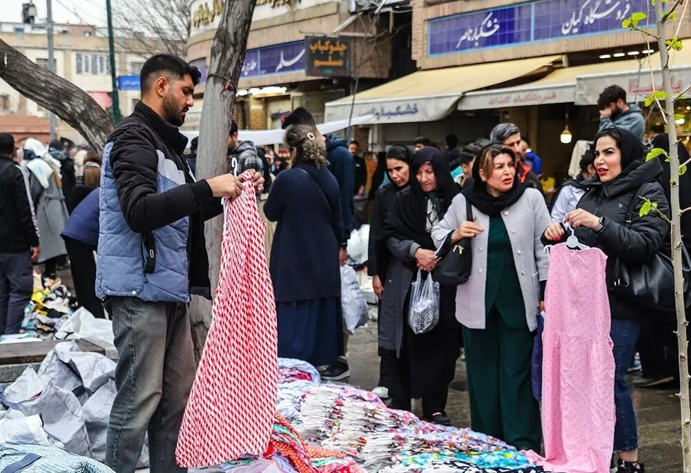 تصاویر؛ بازار شب عید در تهران