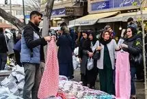 تصاویر؛ بازار شب عید در تهران