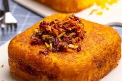 طرز تهیه ته‌چین قیسی قجری؛ غذای مورد علاقه مظفرالدین شاه 

