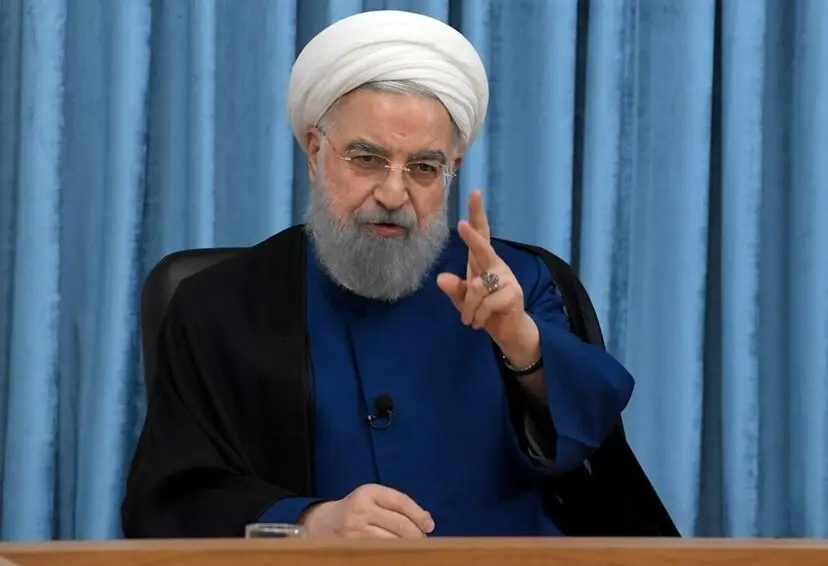ببینید؛ واکنش روحانی به خبر اقدام ترامپ علیه نام خلیج فارس
