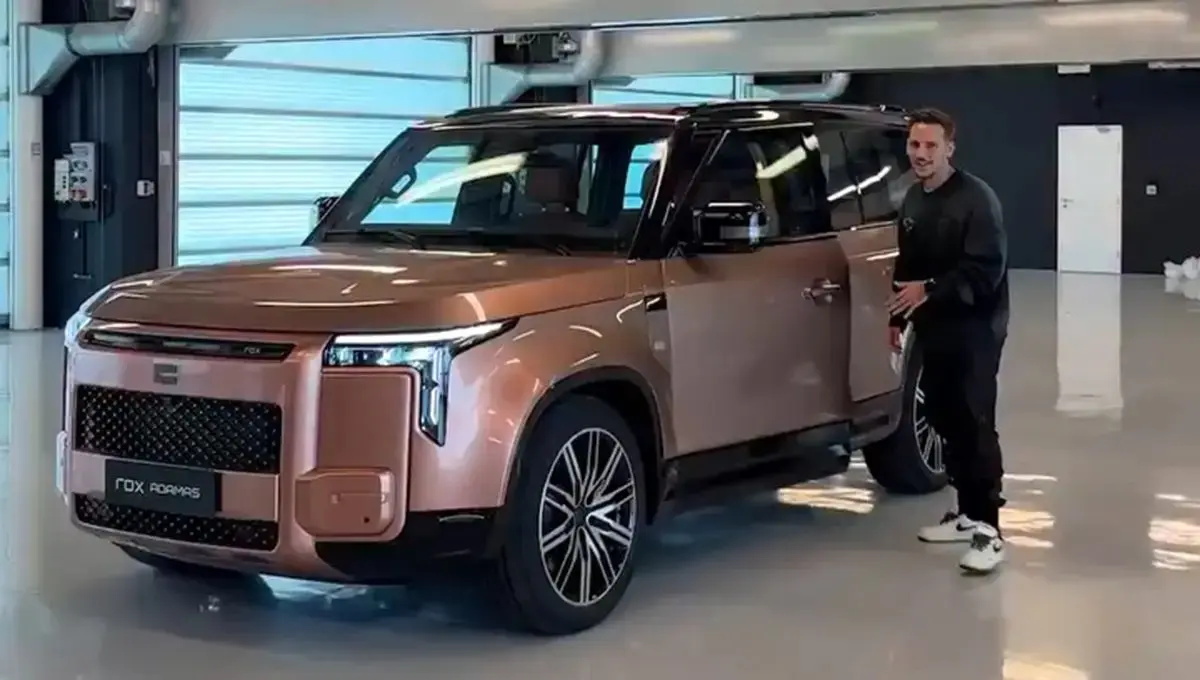 شاسی‌بلند لوکس چینی روکس موتور اداماس رونمایی شد