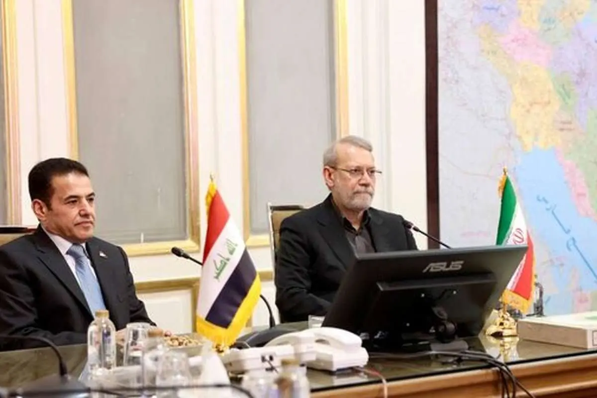 بیانیه بغداد درباره رایزنی لاریجانی و الاعرجی در تهران