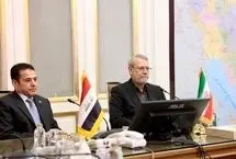 بیانیه بغداد درباره رایزنی لاریجانی و الاعرجی در تهران