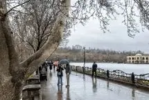 رگبار باران و رعدوبرق در ۱۴ استان