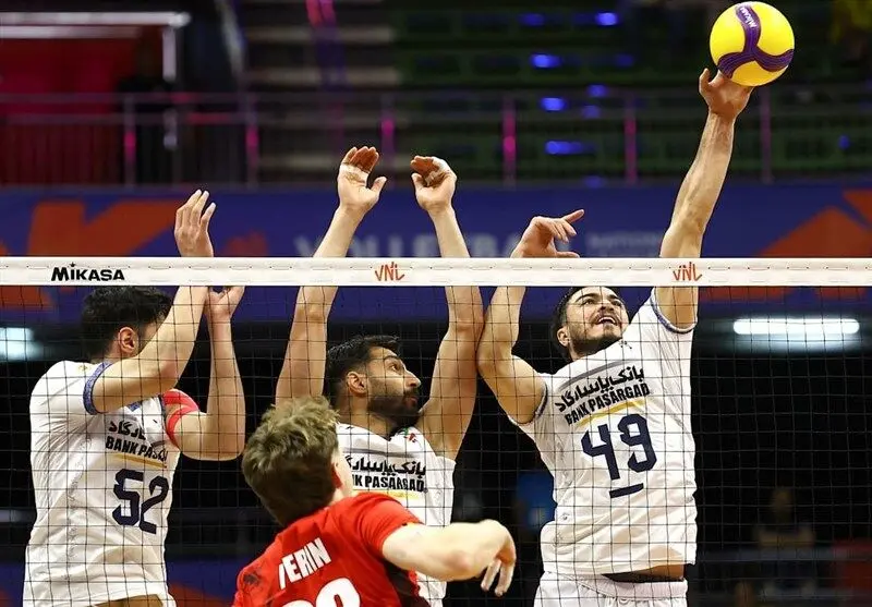 ببینید؛ خلاصه والیبال ایران 3 - آلمان 2 در لیگ ملت‌ها
