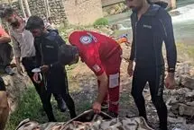 پیکر نوجوان ۱۷ ساله پس از ۶ ساعت تلاش در زاینده‌رود پیدا شد