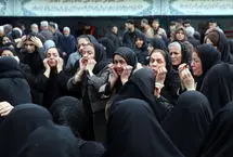 تصاویر جانسوز از تشییع شهدای ناو دنا در کرمانشاه