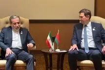 دیدار عراقچی با وزیر خارجه بلاروس